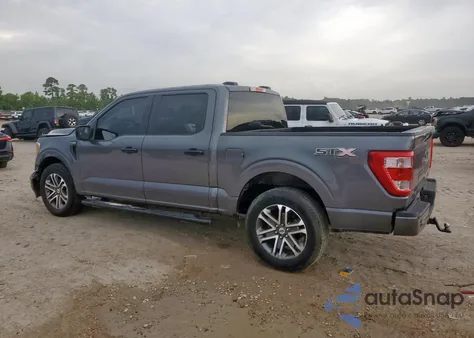 2021 Ford F150 Supercrew z USA, uszkodzony, nr VIN 1FTEW1CP2MFC61832